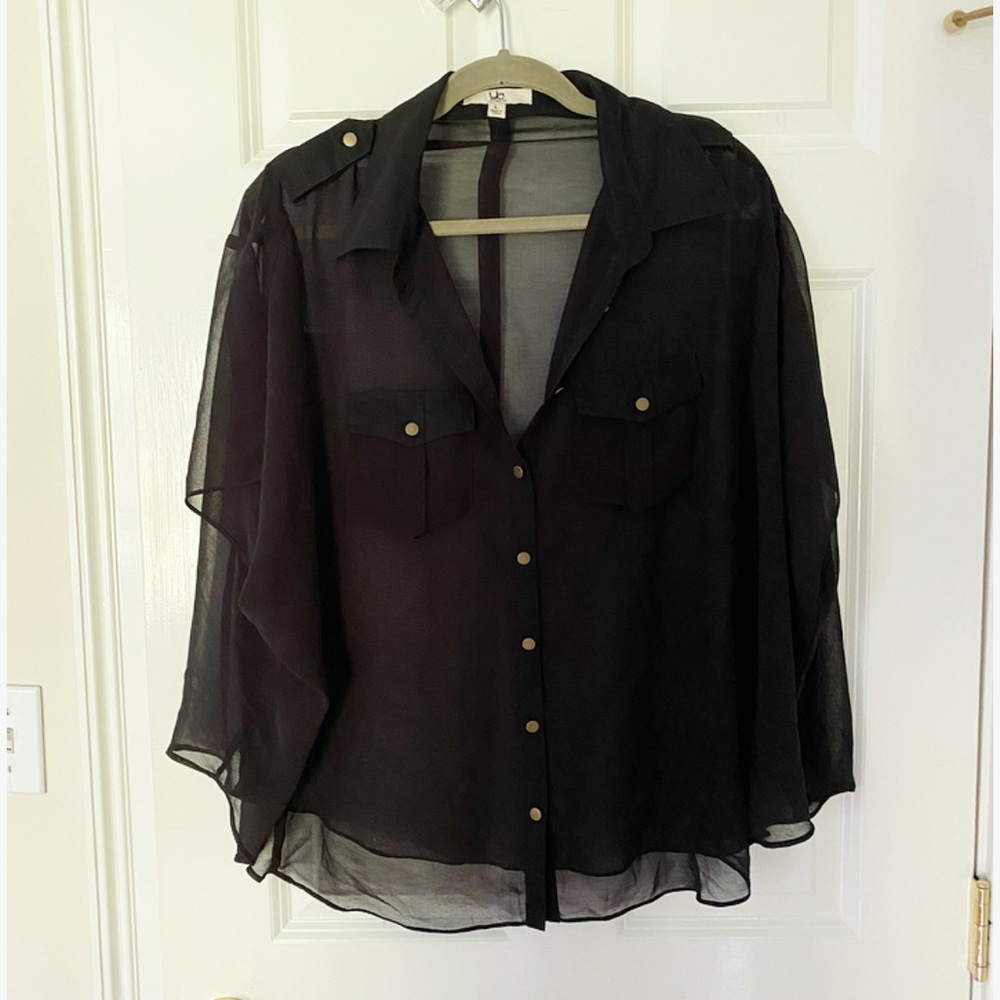 YA LOS ANGELES Sheer Top